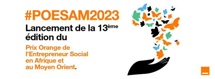 Vous avez jusqu’au 21 mai pour candidater au prix Orange de l’Entrepreneur Social en Afrique et au Moyen-Orient sur https://poesam.orange.com