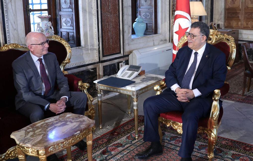 Le président du Parlement s’entretient avec l’ambassadeur de l’UE en Tunisie