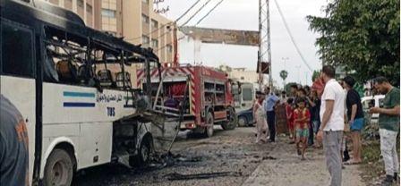 Tunisie – Un incendie détruit un bus à El Mnihla