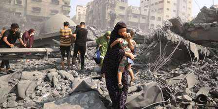 Horrible – Gaza : 1 799 Morts, dont 583eEnfants, Suite aux bombardements israéliens