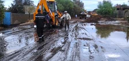 Tunisie – Tabarka : La route nationale 7 coupée des suites de la pluie