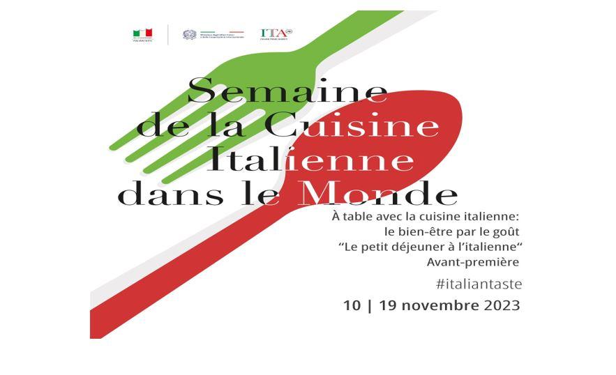 Semaine de la cuisine italienne dans le Monde 2023