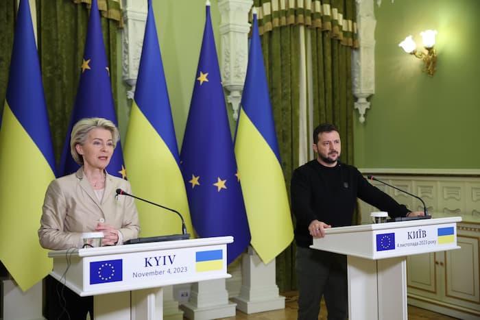 Ursula von der Leyen: “L’Europe apprend beaucoup de l’Ukraine”