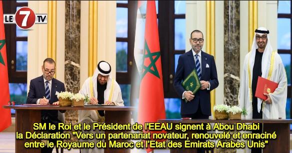 Le roi du Maroc tire le gros lot à Abou Dhabi, en marge de la...