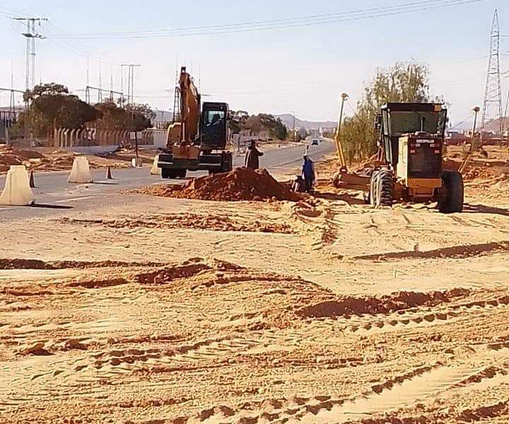 Les travaux du projet de liaison entre Tataouine et l’autoroute A1 avancent à grands pas...