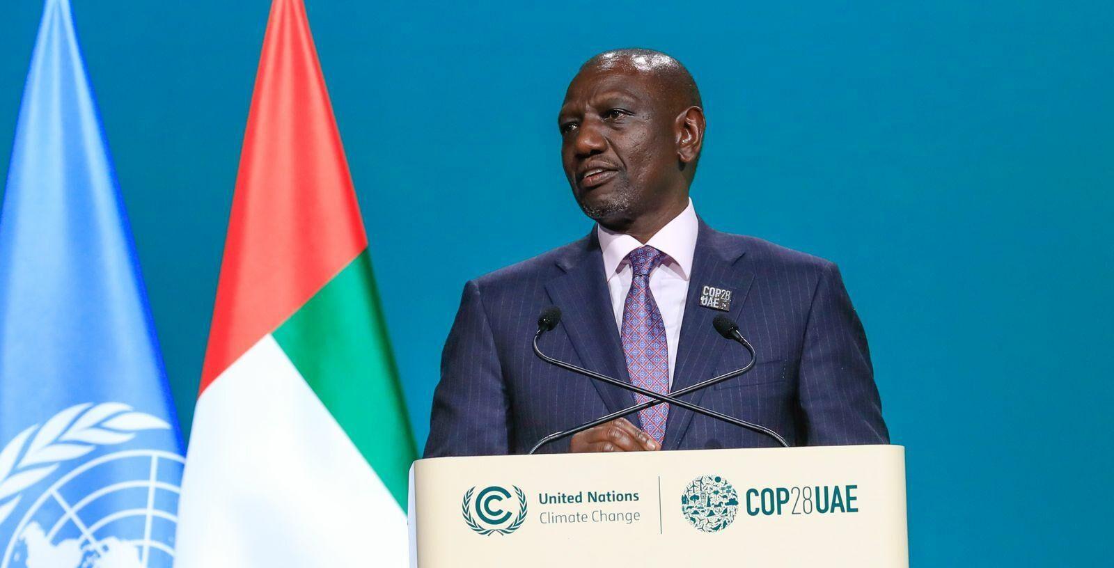 COP28-Kenya : 92% de l’électricité provient de l’énergie renouvelable, avec ces fonds de 4,48 milliards...