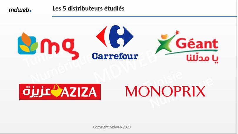 Mdweb : Classement des enseignes de la grande distribution sur le web et les médias...