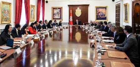 Tunisie – Le chef du gouvernement préside le conseil des ministres