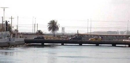 Tunisie – La Goulette : Fermeture du pont sur le canal Kheireddine