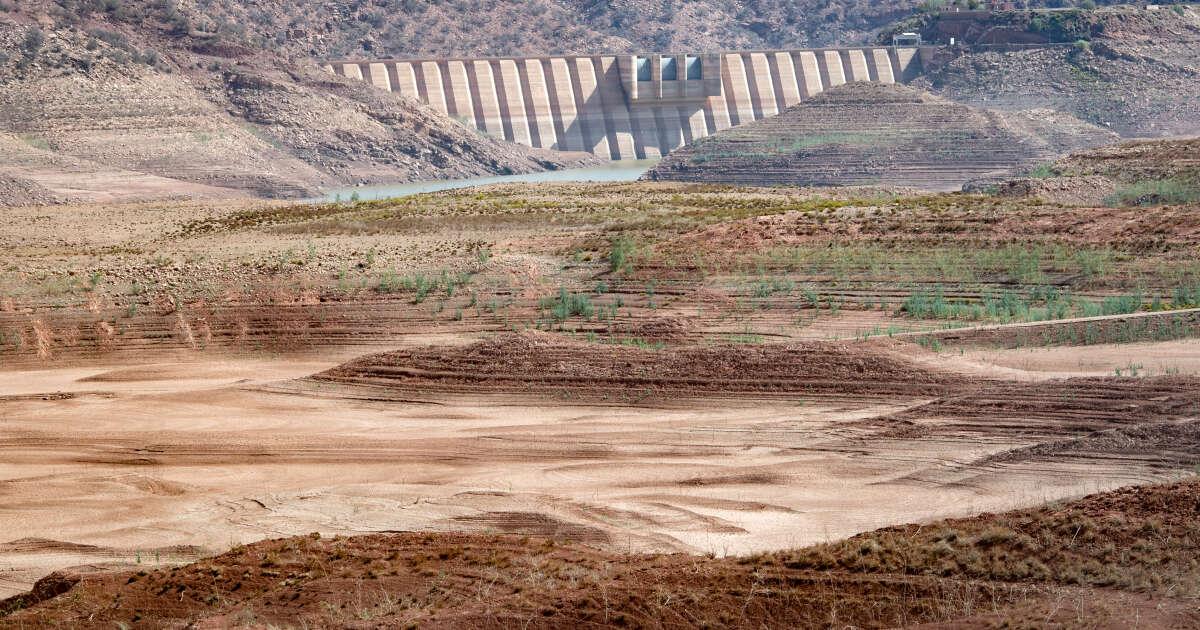 Maroc : Le deuxième plus grand barrage du royaume est presque à sec, à peine...