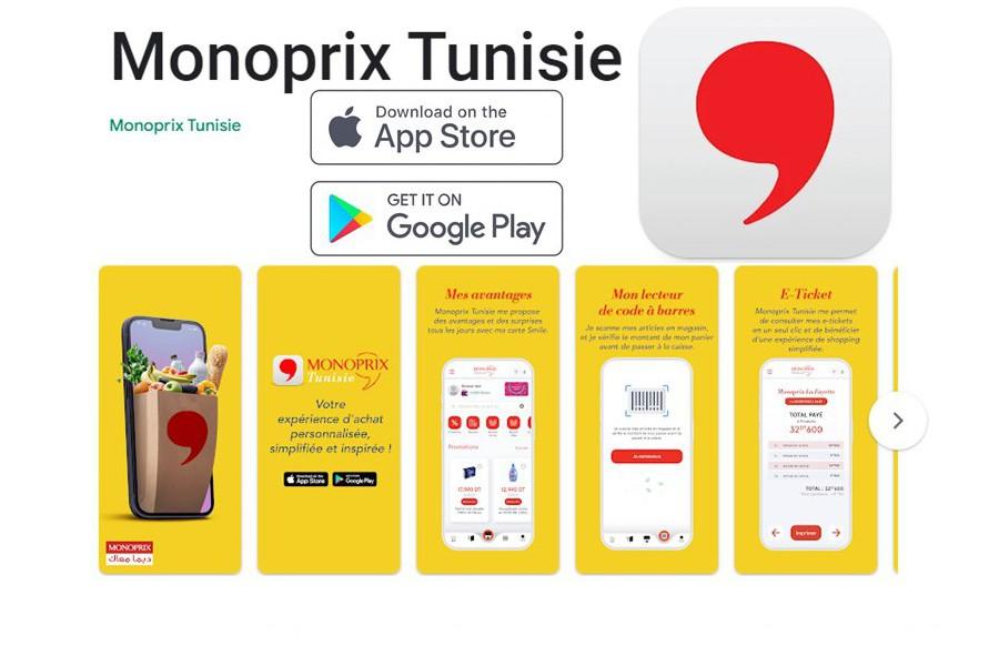 Monoprix Tunisie révolutionne l’expérience client avec sa nouvelle application mobile