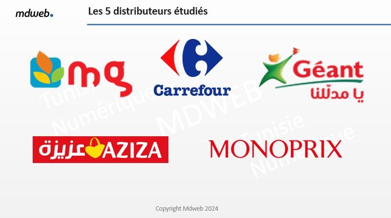 Mdweb : Classement des enseignes de la grande distribution sur le web et les médias...