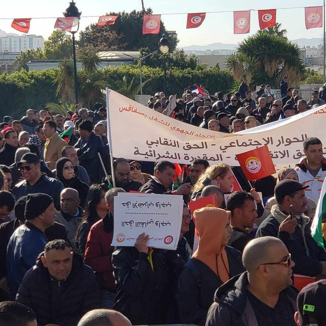 UGTT: Les syndicalistes exposent aujourd’hui leurs revendications à la Kasbah [Photos+Vidéo]