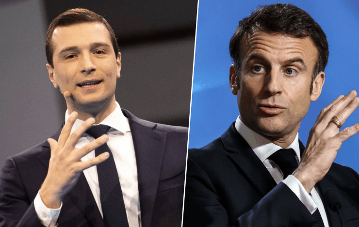 France : N’est pas Macron qui veut, le petit coq de l’extrême droite se paye...