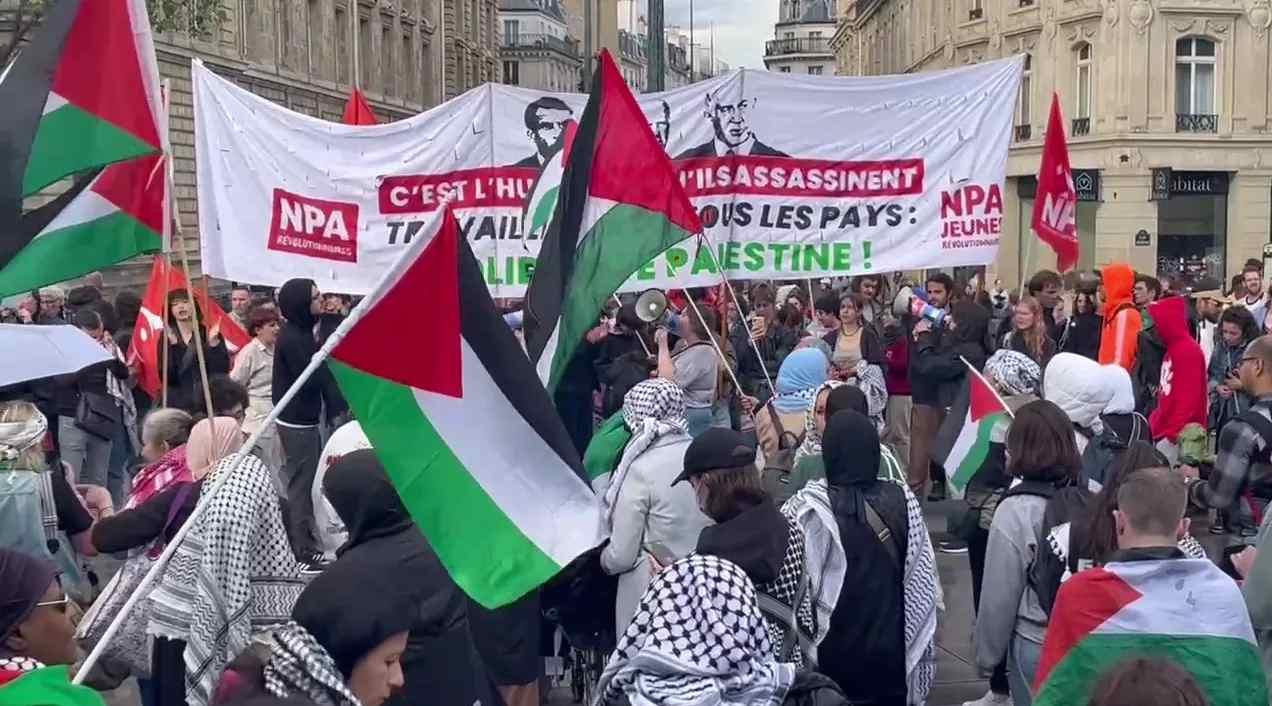 France : Mobilisation à Paris pour la Palestine à l’occasion de la Nakba