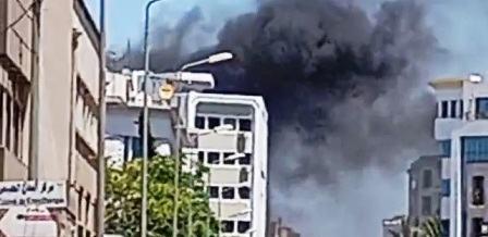 Tunisie – Deuxième incendie au centre de Tunis en quelques jours