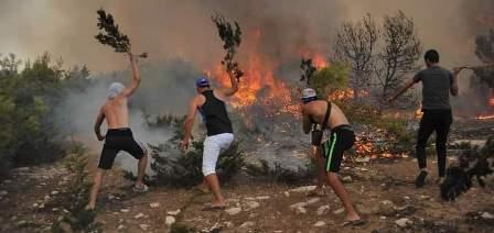 Tunisie – Jendouba : Déclenchement de deux incendies de façon simultanée