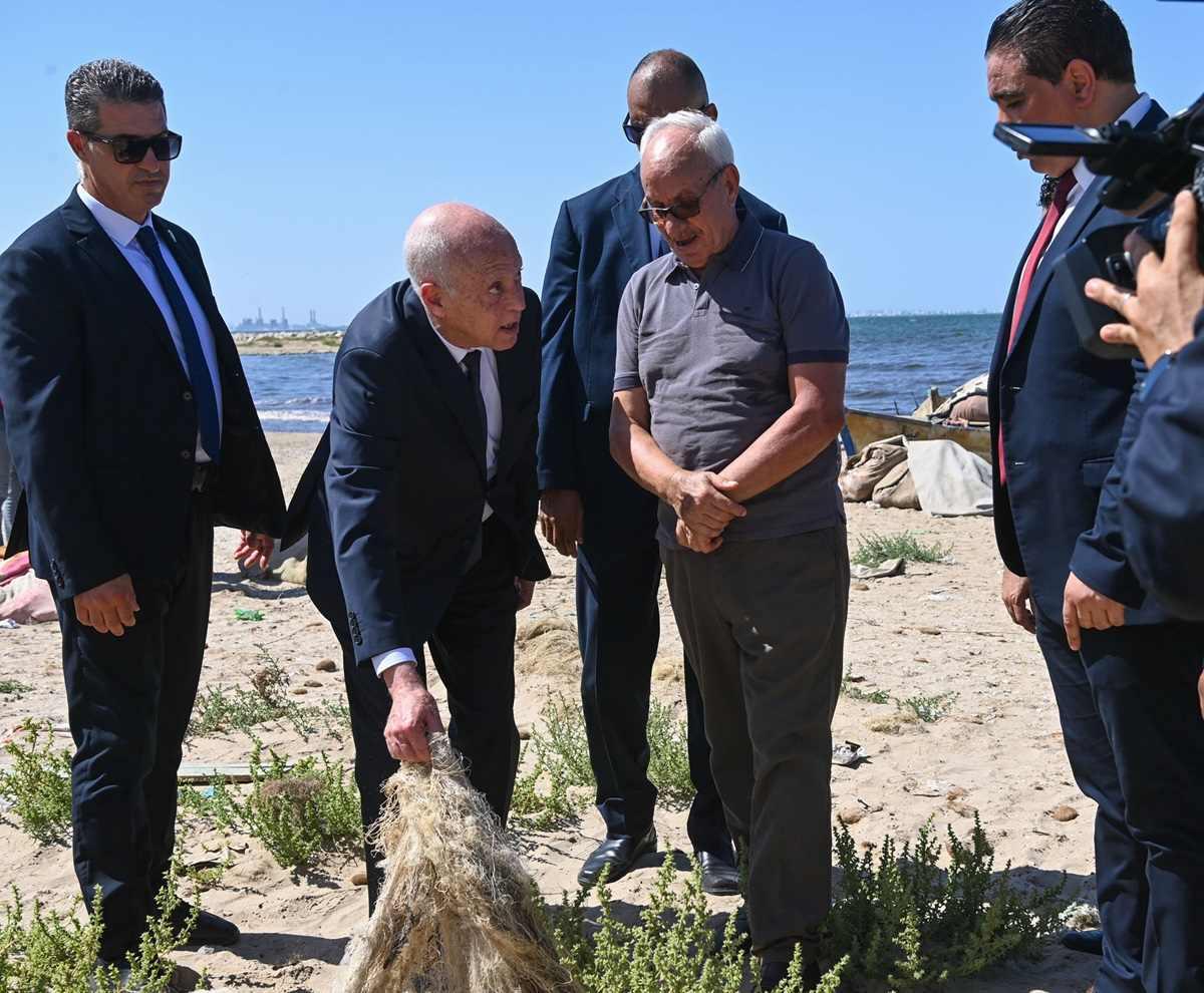 Kais Saied appelle à une intervention urgente face à la crise environnementale à Hammam Lif