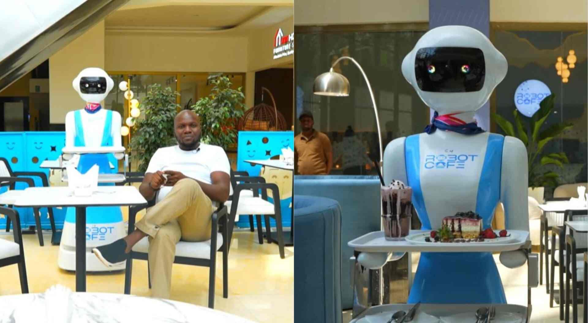 Kenya : Des robots-serveurs dans un café-resto, une première en Afrique