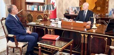 Tunisie – Saïed s’entretient avec le chef du gouvernement Kamel Madouri