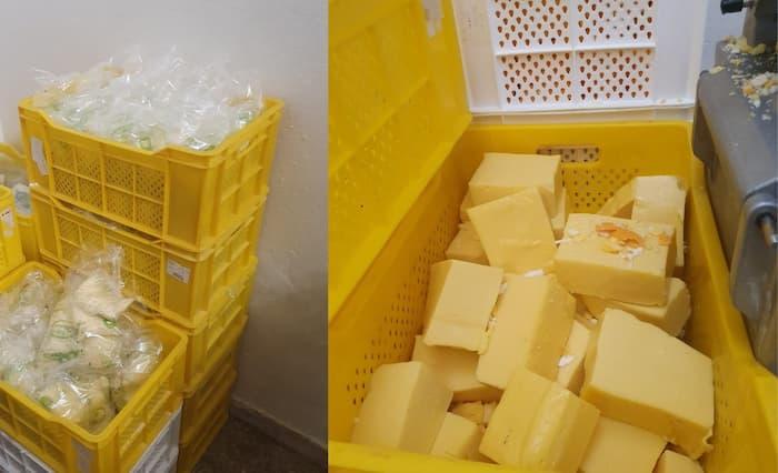 Sousse: Saisie de 618 Kg de fromages impropres à la consommation