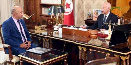 Tunisie – Kaïs Saïed reçoit le président de la fondation Fidaa