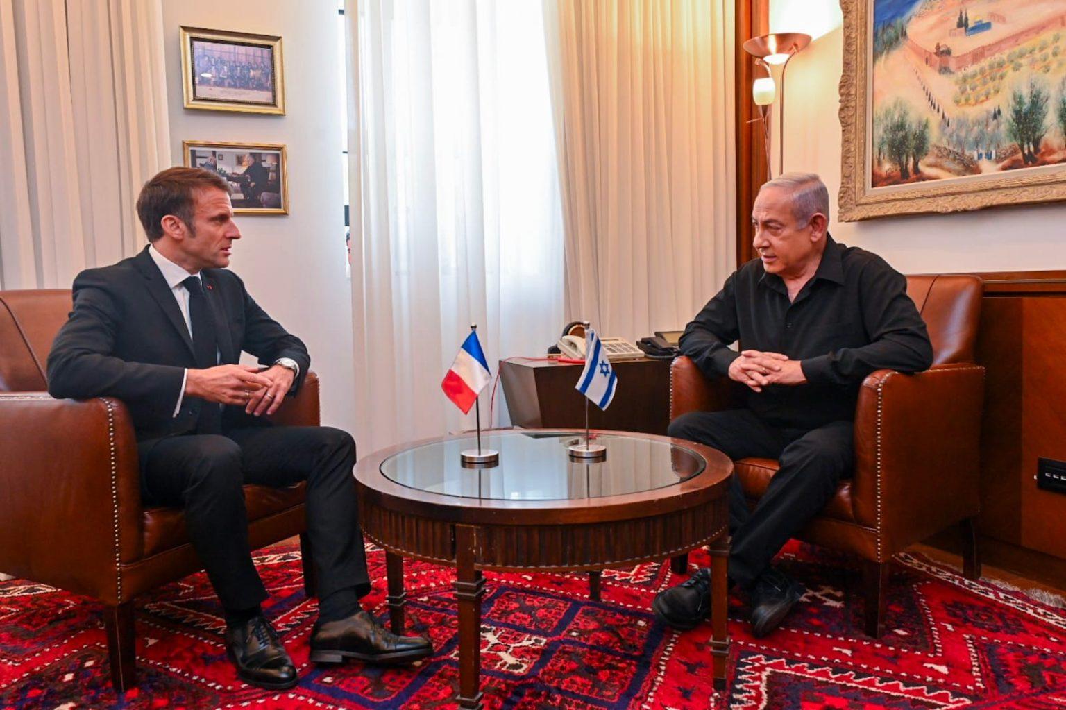 Macron n’a – presque – pas tremblé face à Netanyahu : il le rappelle ce...