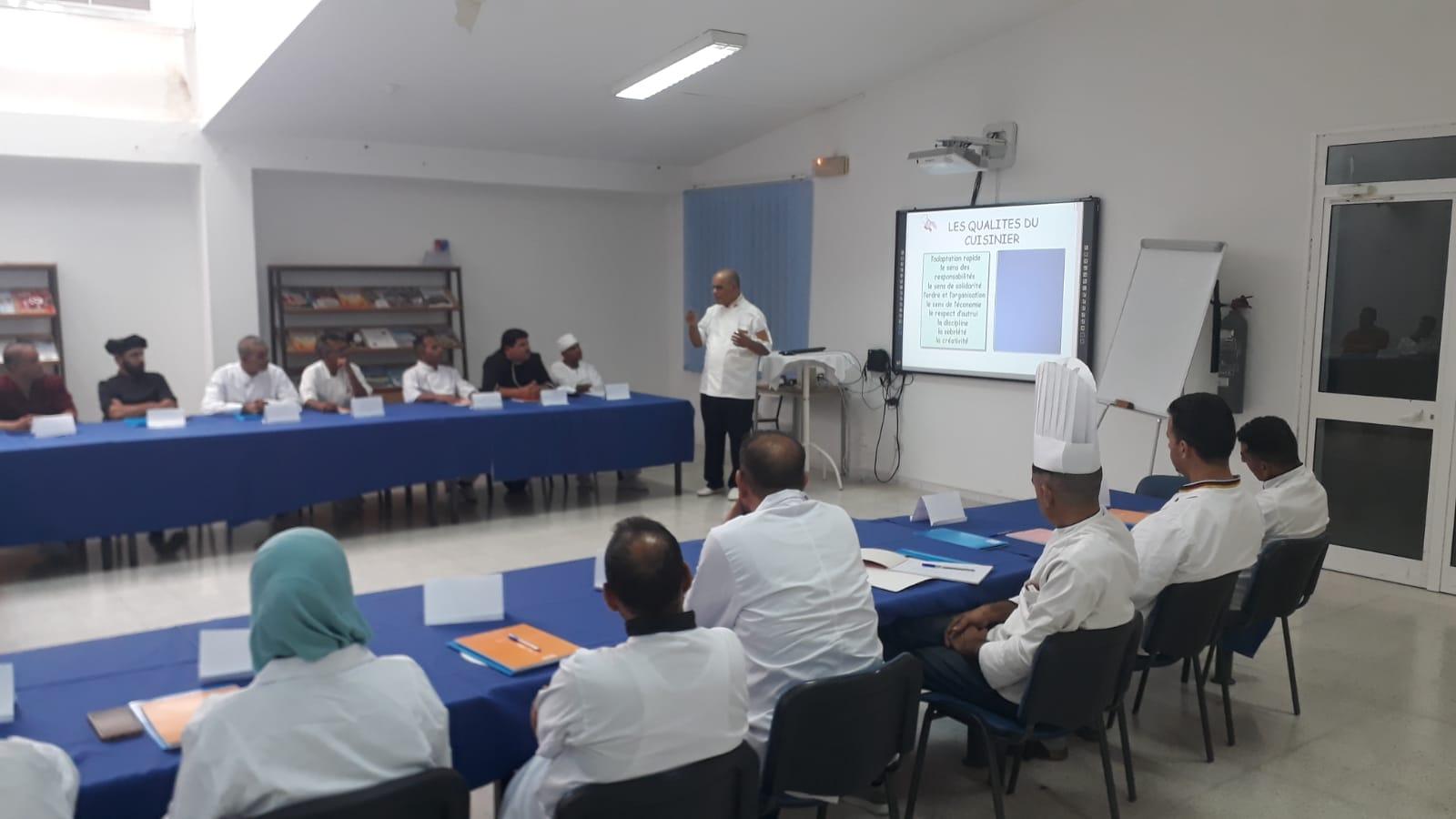 Formation inédite pour les cuisiniers des établissements d’enfance en Tunisie