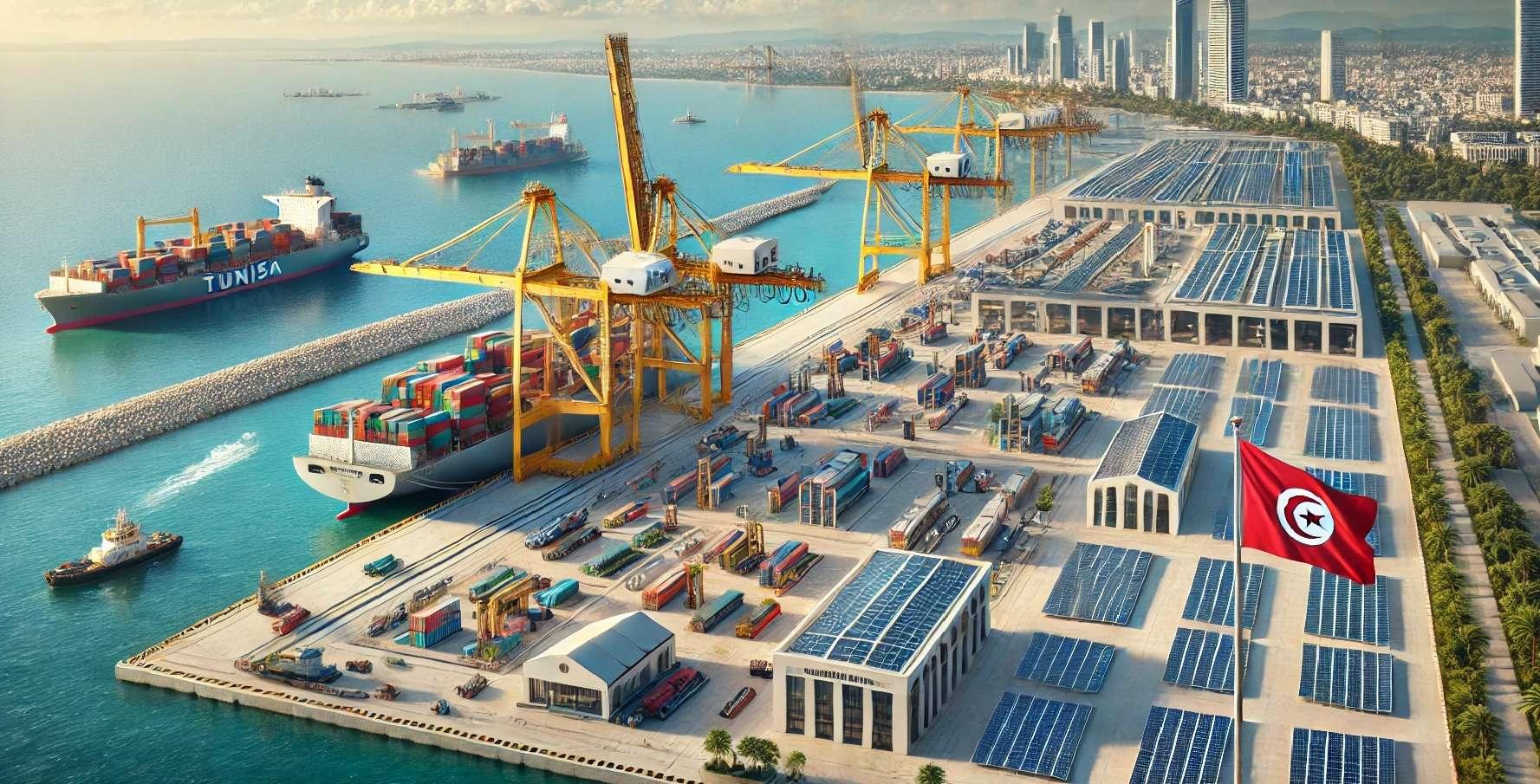 La Tunisie gagnerait 4 à 5% de son PIB grâce à une meilleure connectivité portuaire...