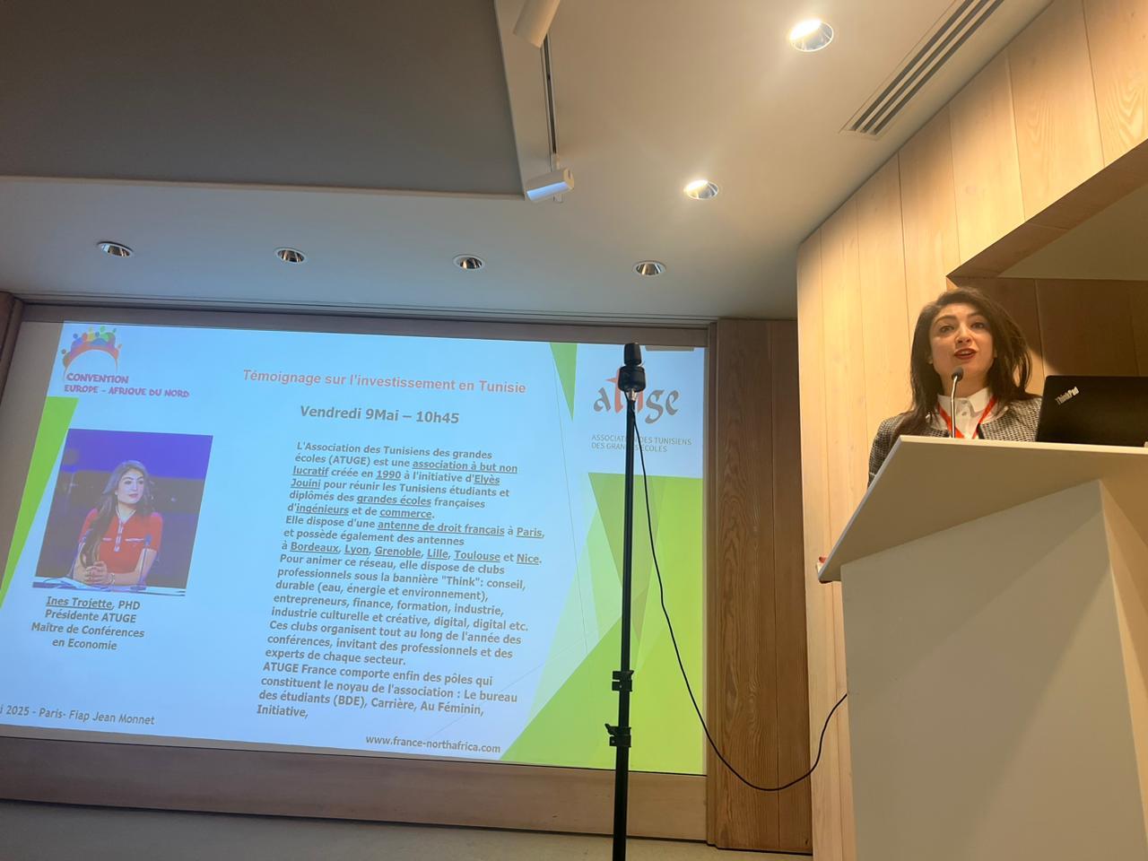 Convention Europe–Afrique du Nord : Inès Trojette (Présidente ATUGE France) mobilise les talents autour de...