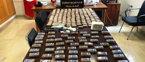 Tunisie – Cité Hlel : Saisie de 310 plaques de cannabis et 100 gr de cocaïne...
