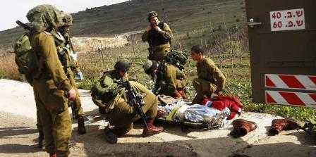 Blessure de sept soldats et deux officiers de l’armée d’occupation israélienne dans la bande de...