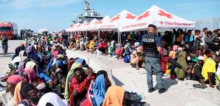 700 migrants accostent à Lampedusa durant les dernières 24H