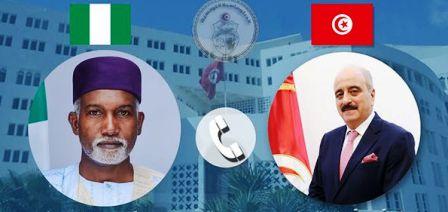 Tunisie – Nafti s’entretient avec son homologue nigérian