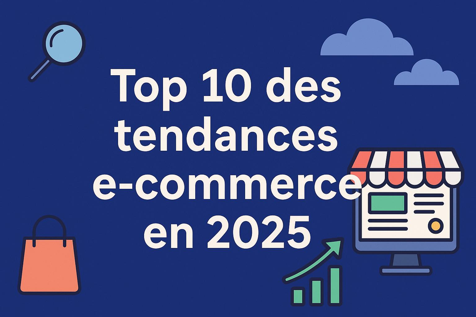 Top 10 des tendances e-commerce en 2025