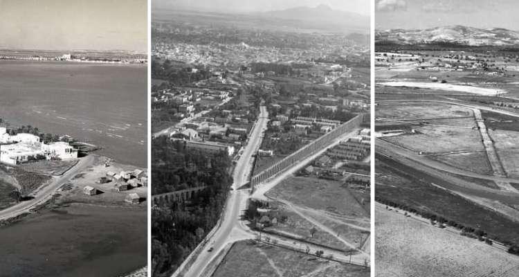 Années 1950 : Exceptionnelles photos aériennes autour de Tunis