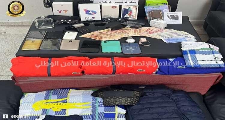 Vol de bagages à l’aéroport Tunis-Carthage, six agents arrêtés