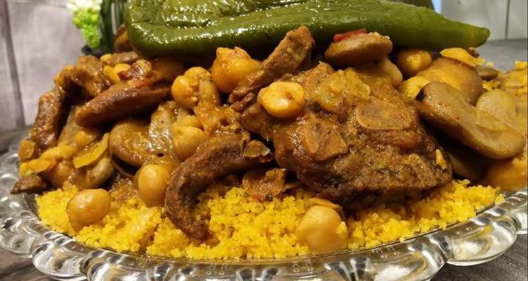 Ras el Am : Couscous aux fèves et années vertes