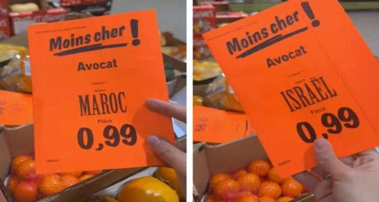 Scandale en France : des produits israéliens avec de faux étiquetages pour contourner le boycott !