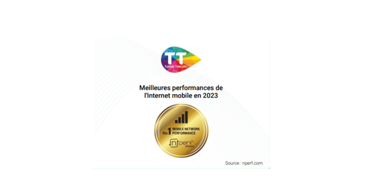 Tunisie Telecom réalise les meilleures performances de l’internet mobile pour la 5ème année consécutive