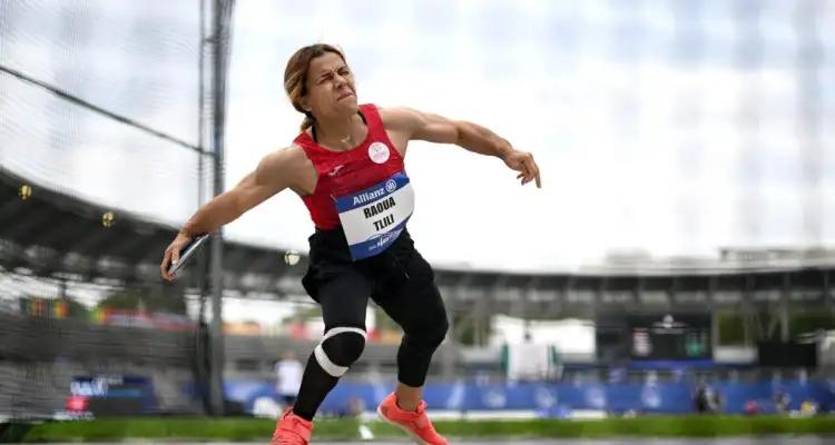 Raoua Tlili, championne du monde du lancer de poids