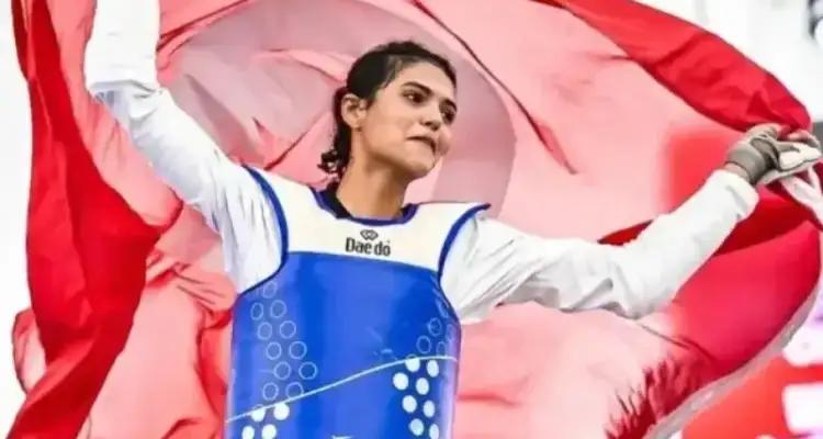 Wafa Masghouni, championne du monde de taekwondo