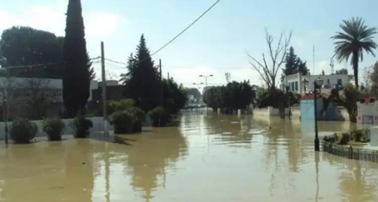 Tunisie : Pluies torrentielles dans le gouvernorat de Béja