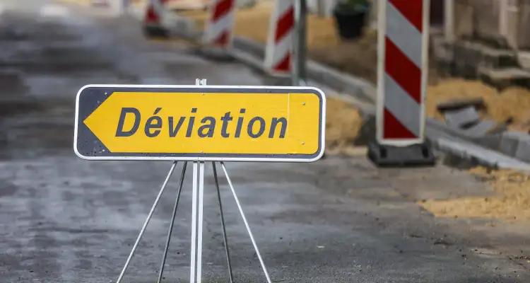 Tunis : circulation déviée autour de la place du Bardo pour les travaux de la ligne D du RFR