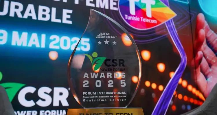 Tunisie Telecom primée pour son projet de Smart City écoresponsable