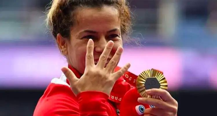Para-athlétisme : Raoua Tlili en or au Grand Prix de Paris