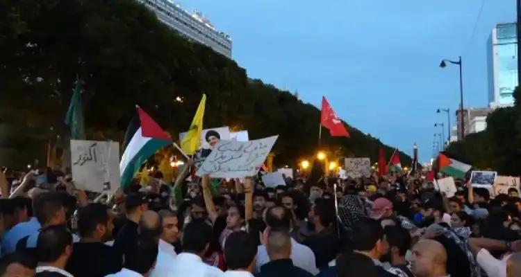 Tunisie : Arrestations après les heurts lors d'une manifestation pro-palestinienne