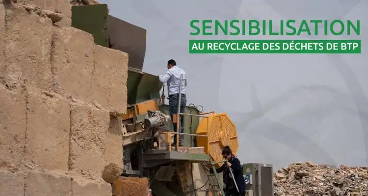 De la décharge à la route : Le recyclage des déchets de construction à l'honneur en Tunisie