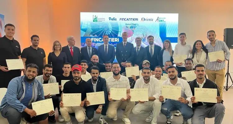 20 soudeurs tunisiens diplômés prêts à intégrer Fincantieri en Italie