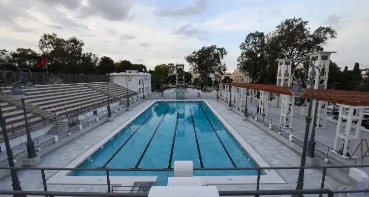 Tunisie : La piscine du Belvédère prête à accueillir le public